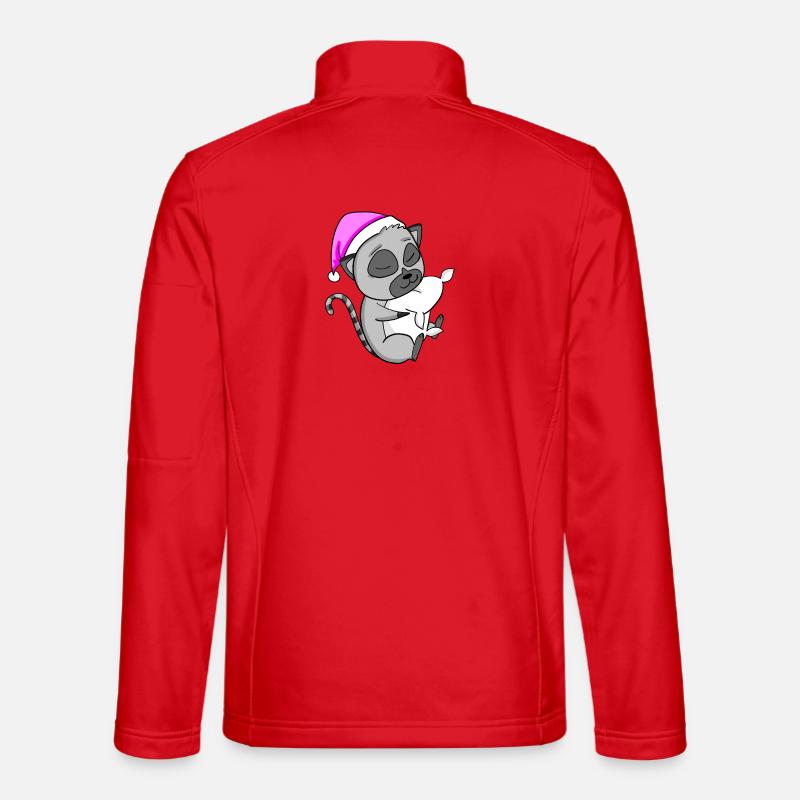 Lemur - Unisex Softshelljacke - Rot