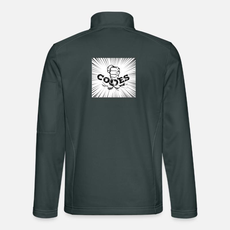 CASSER LES CODES Veste en tissu softshell Unisexe