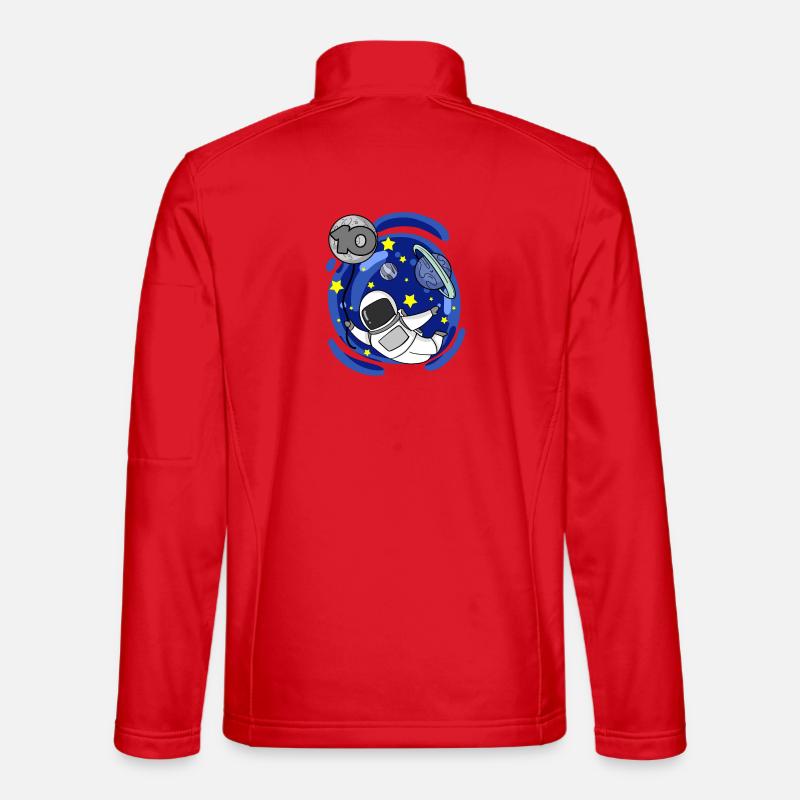 10 Years Birthday Boy Gift - Unisex Softshell Jacket - red