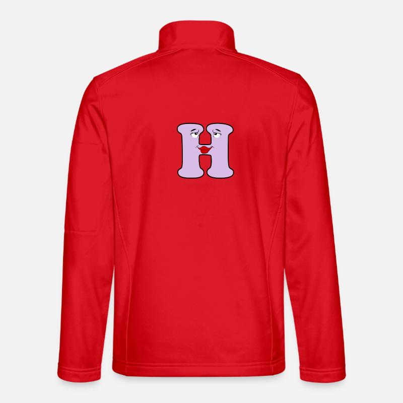 H - Unisex Softshell Jacket - red