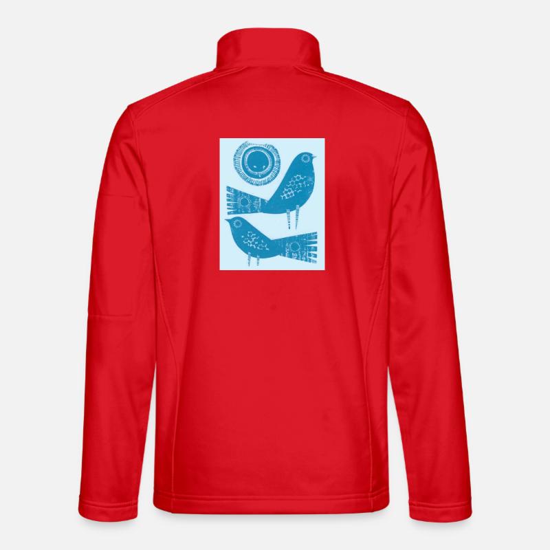 Bird - Unisex Softshell Jacket - red
