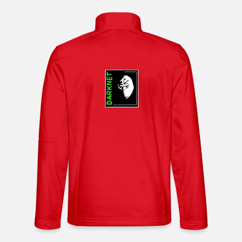 Darknet - Unisex Softshelljacke - Rot