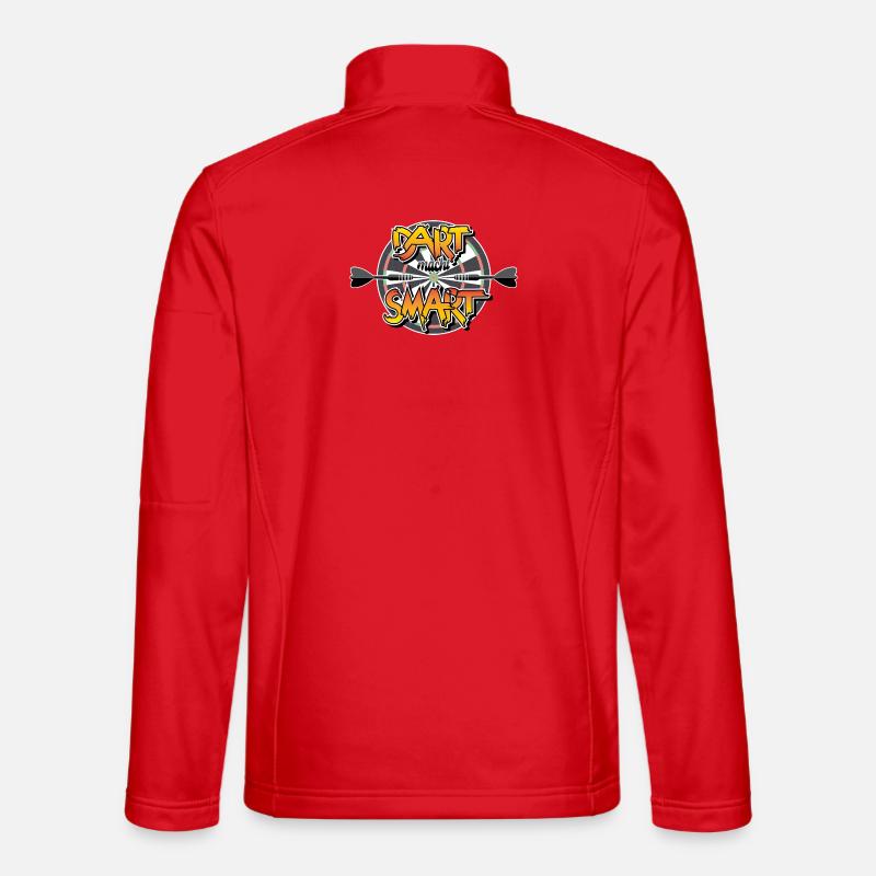 Dart makes you happy - Unisex Softshell Jacket - red