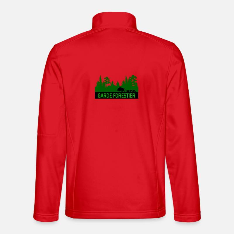 Garde forestier Veste en tissu softshell Unisexe