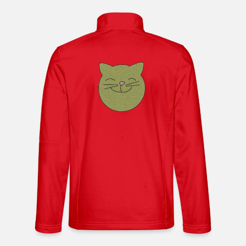 katze lacht Unisex Softshelljacke