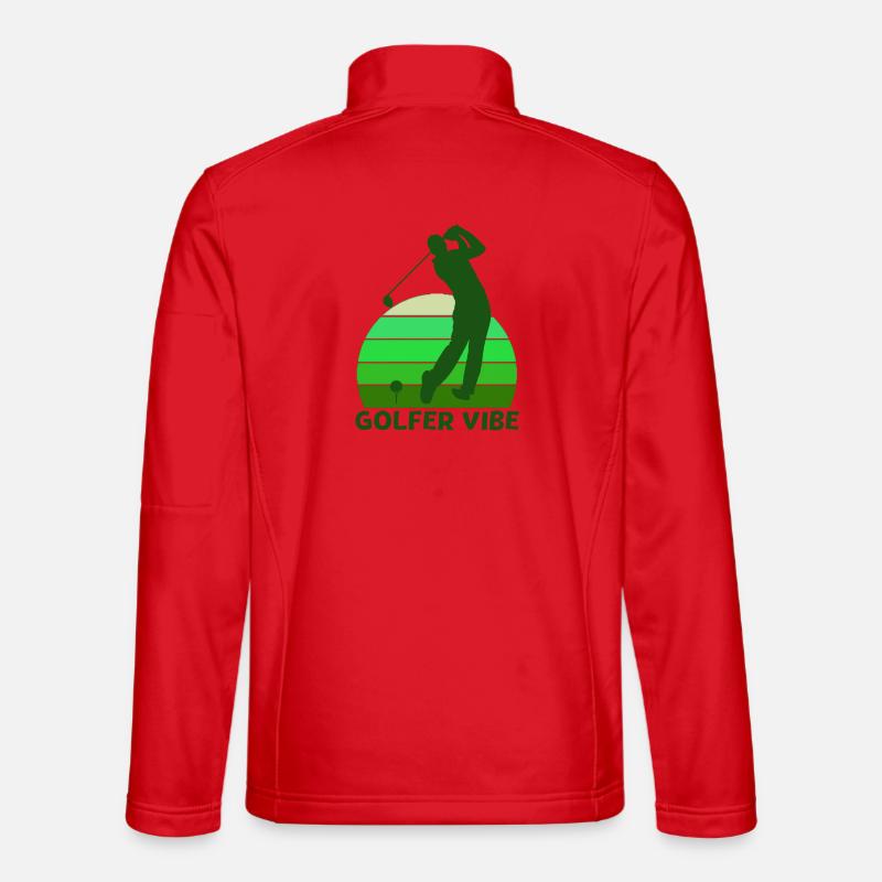 Golf, Golfer, Golfer Vibe Unisex Softshell Jacket