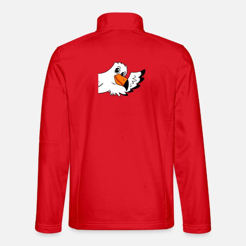 Salutation de mouette Veste en tissu softshell Unisexe