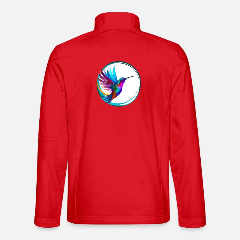 Kolibri - Unisex Softshelljacke - Rot