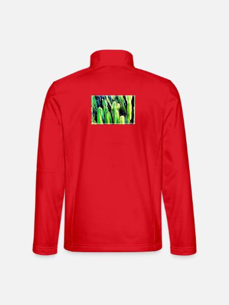 cactus - Unisex Softshell Jacket - red