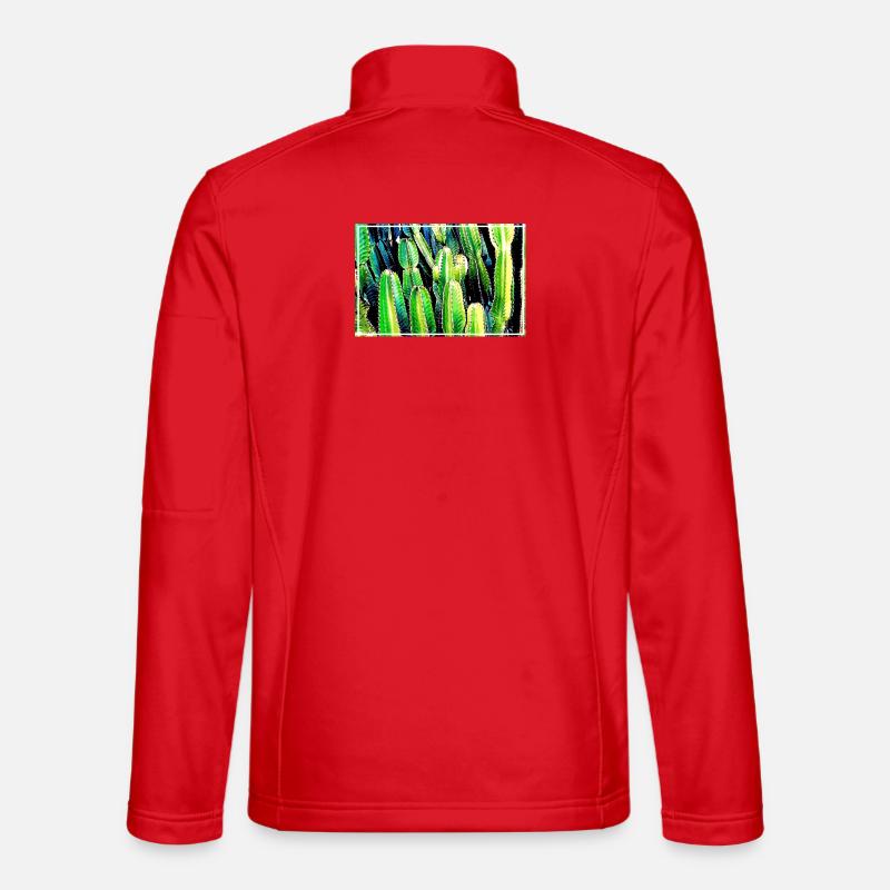 Kaktus - Unisex Softshelljacke - Rot