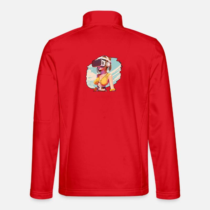Mädchen VR 01 - Unisex Softshelljacke - Rot