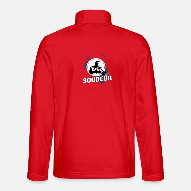 Welder - Unisex Softshell Jacket - red