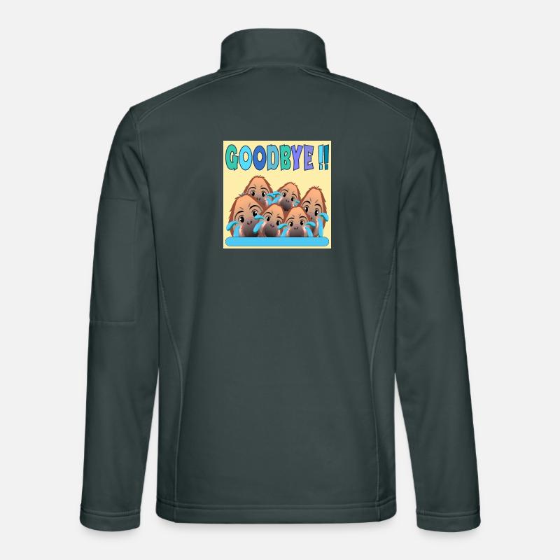 ADIEU ÉQUIPE GOODBYE MONKEY Veste en tissu softshell Unisexe