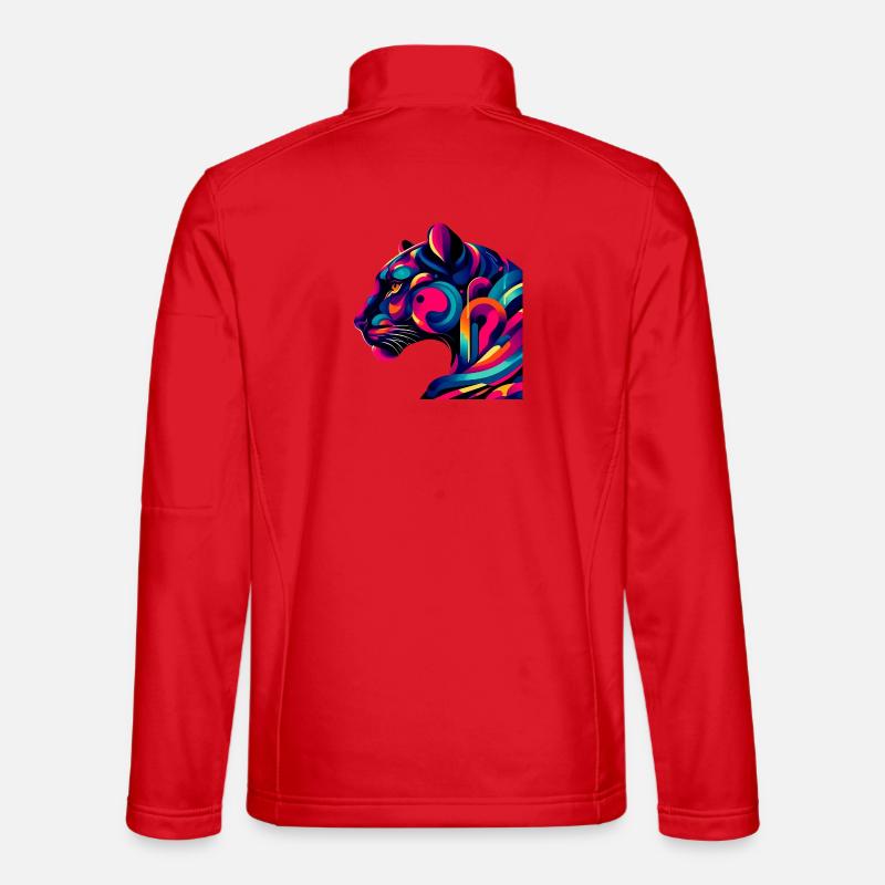 Panthère Veste en tissu softshell Unisexe