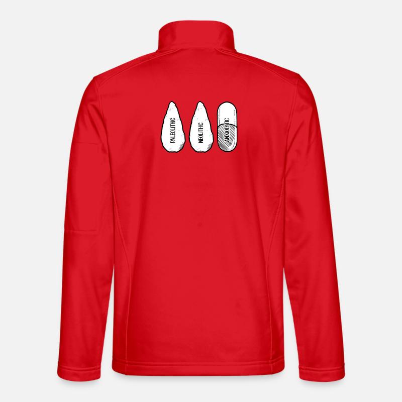 Anxiolytic - Unisex Softshell Jacket - red