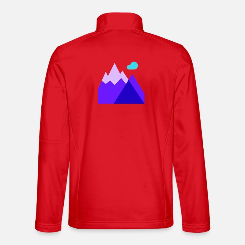 Mountain, Skiing, Downhill Skiing Unisex Softshell Jacket