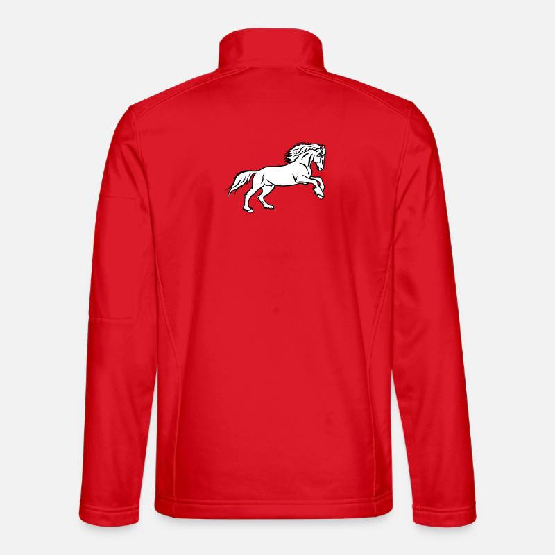 Pferde-Power Unisex Softshelljacke