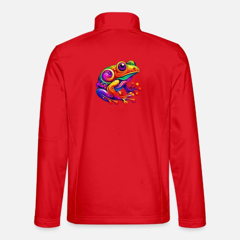 Frog - Unisex Softshell Jacket - red