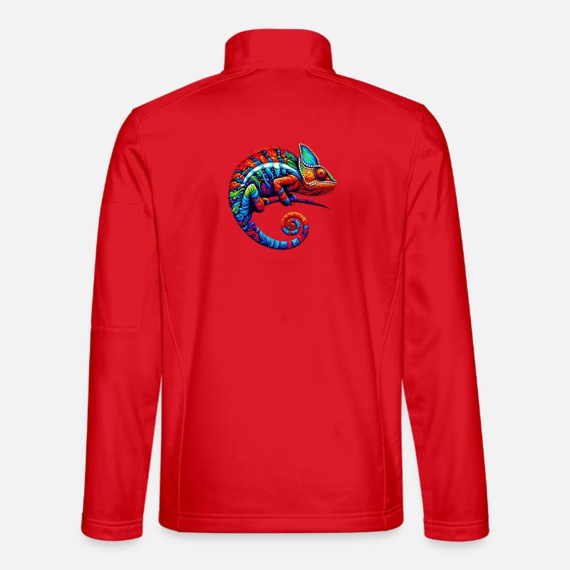 Chameleon - Unisex Softshell Jacket - red