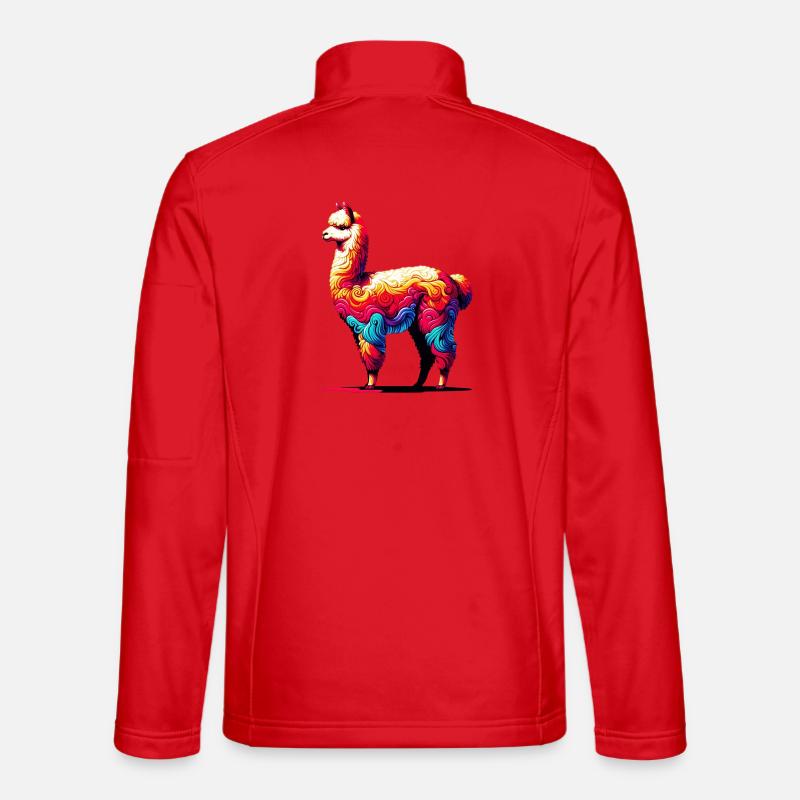 Alpaca - Unisex Softshell Jacket - red