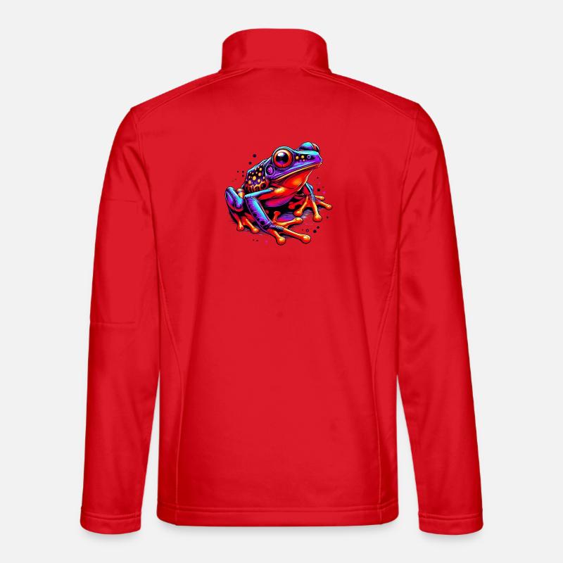 Frosch - Unisex Softshelljacke - Rot