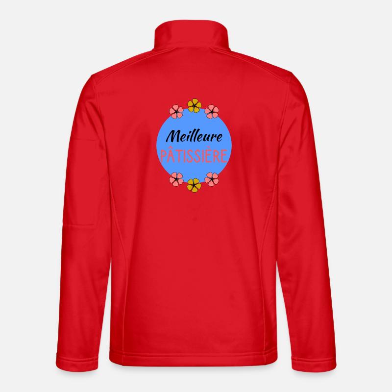 OMA. OMA - Unisex Softshelljacke - Rot