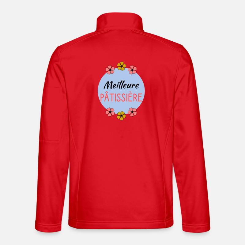 OMA. OMA - Unisex Softshelljacke - Rot