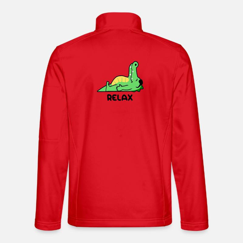 Crocodile relax - Unisex Softshell Jacket - red