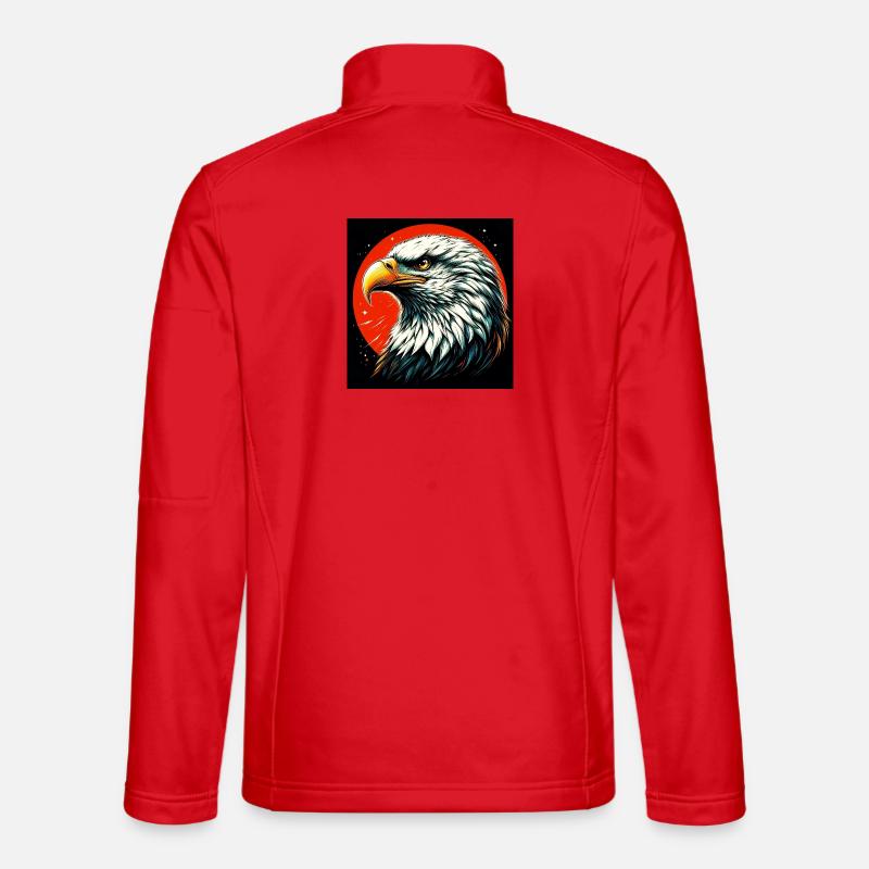 Bald Eagle Unisex Softshell Jacket