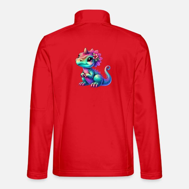 Dinosaurier Unisex Softshelljacke