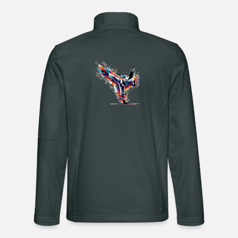 Karate Explosion Unisex Softshelljacke