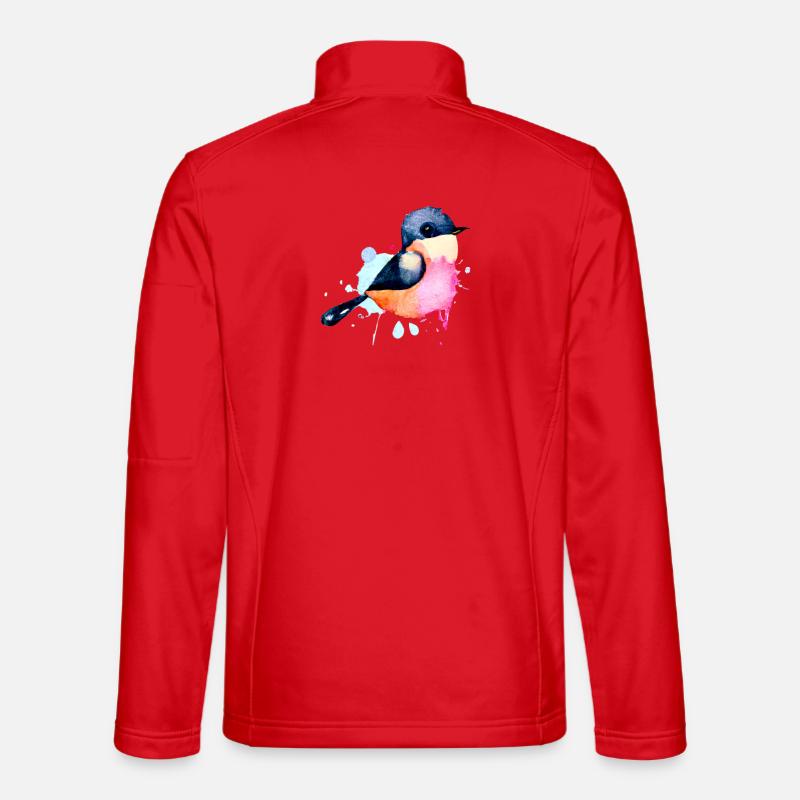 Titmouse - Unisex Softshell Jacket - red