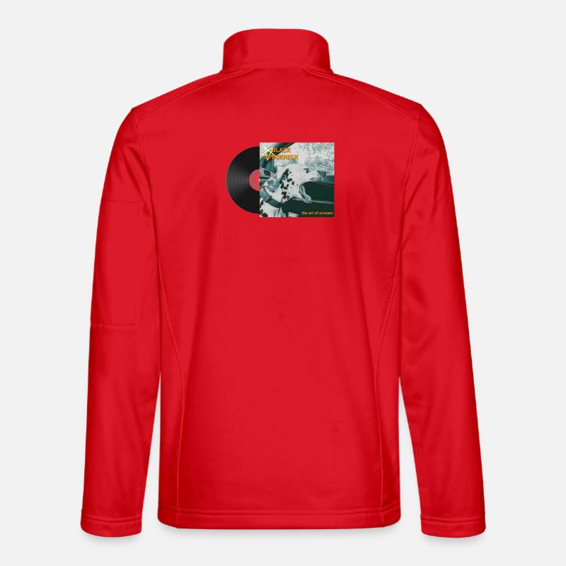 Vinyl - Unisex Softshelljacke - Rot