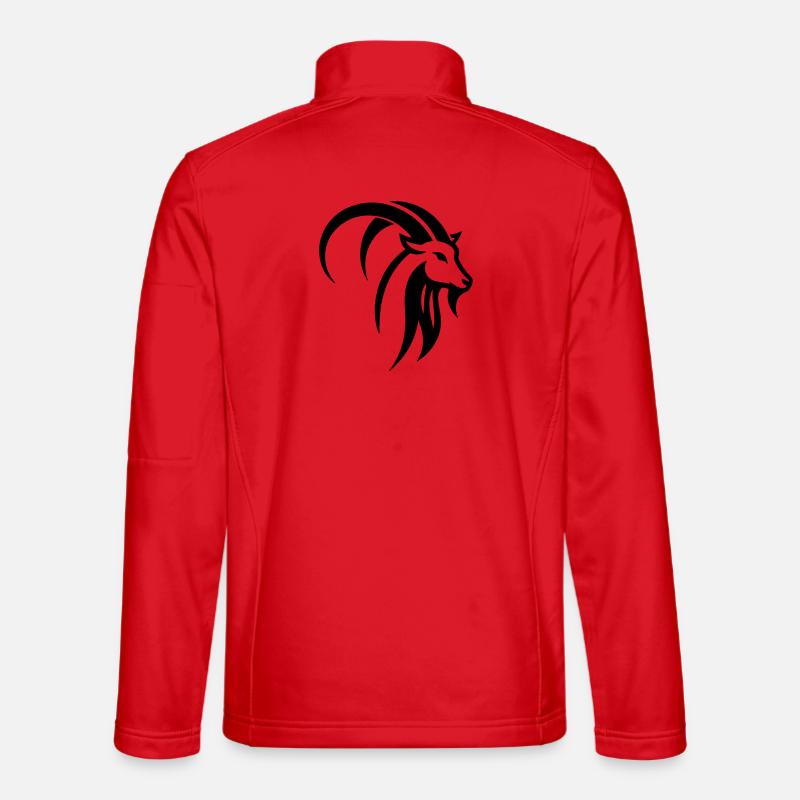 Steinbock - Unisex Softshelljacke - Rot