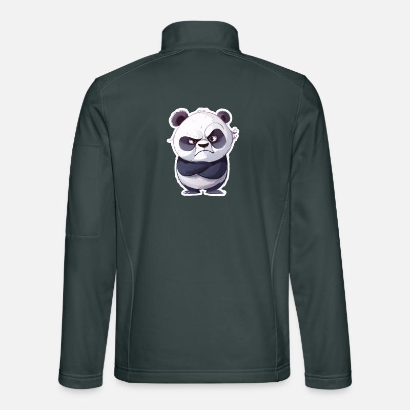 Snapped Offended Panda Unisex Softshell Jacket