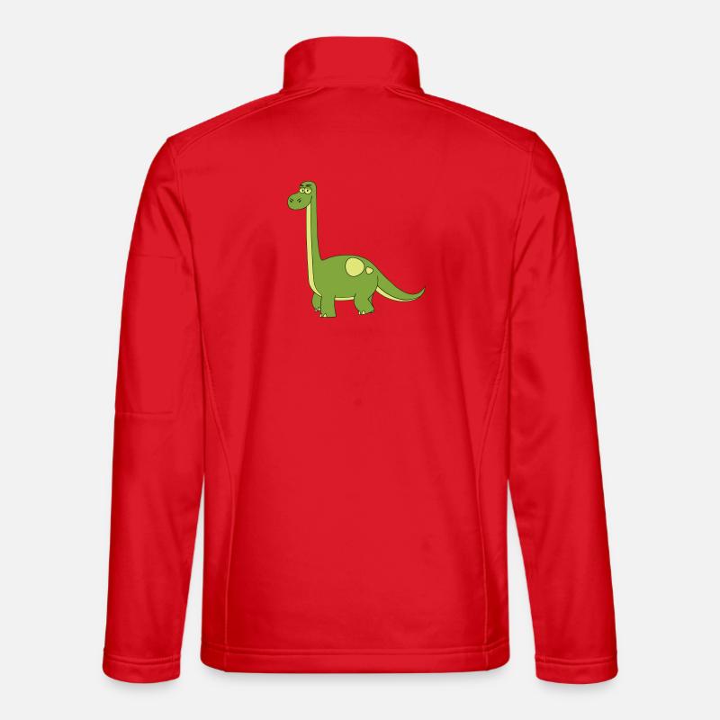 Dino - Unisex Softshelljacke - Rot