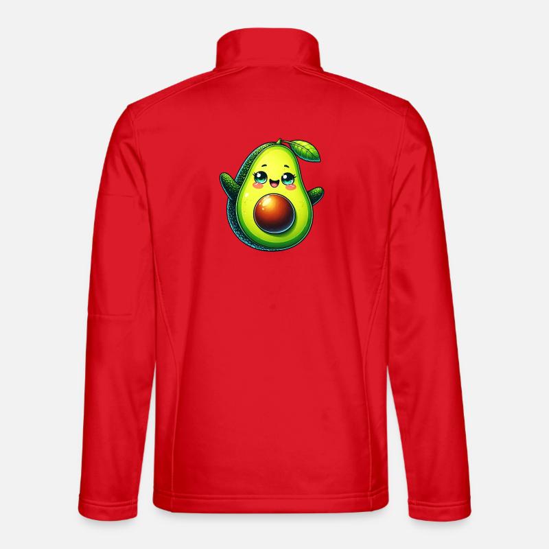 Avocado - Unisex Softshelljacke - Rot
