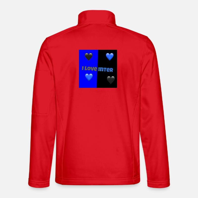Ich liebe Inter Unisex Softshelljacke