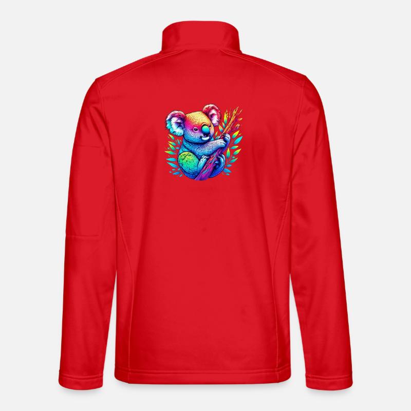 Koala - Unisex Softshell Jacket - red
