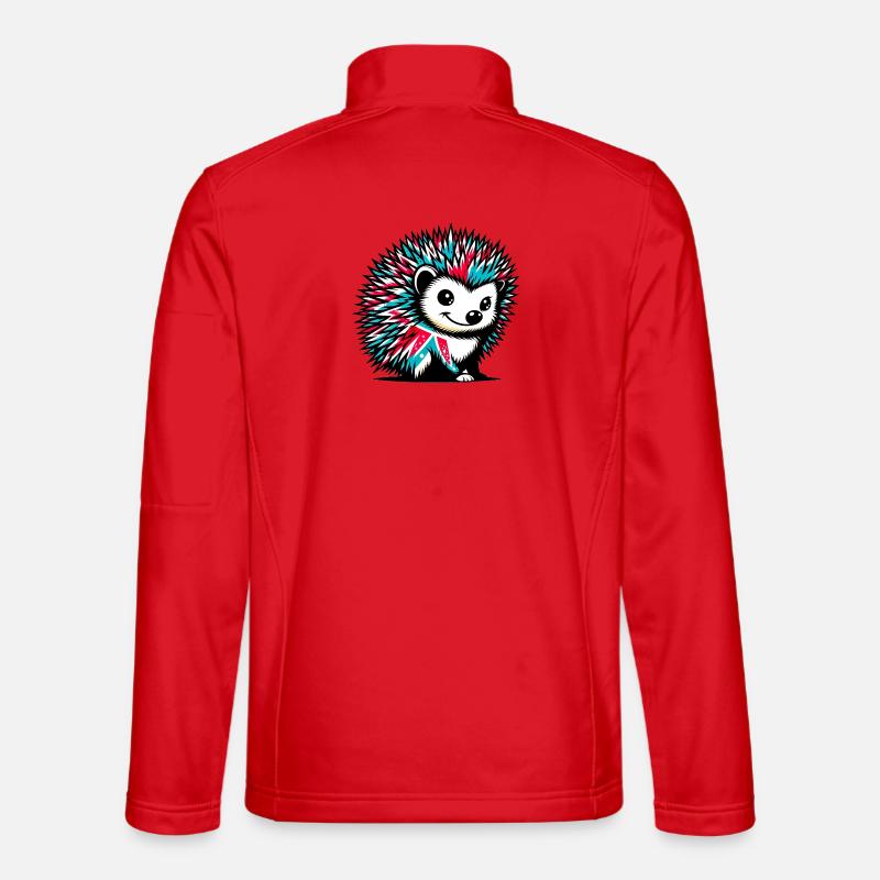 Riccio - Giacca softshell unisex - rosso