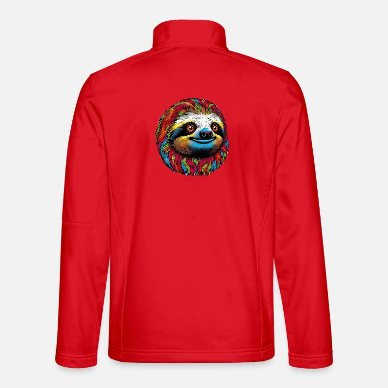 Faultier Unisex Softshelljacke