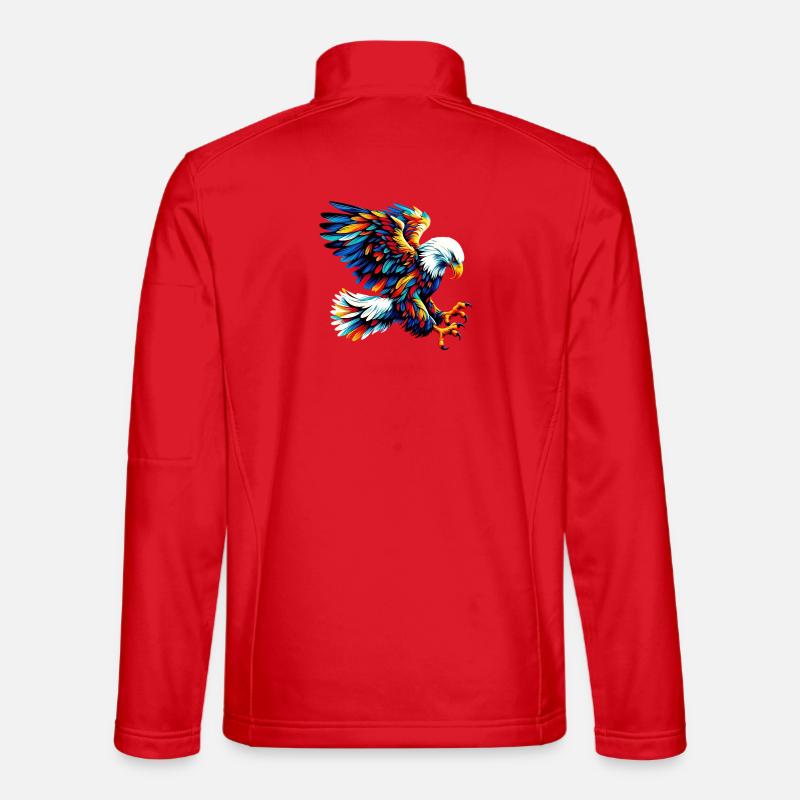 Adler - Unisex Softshelljacke - Rot