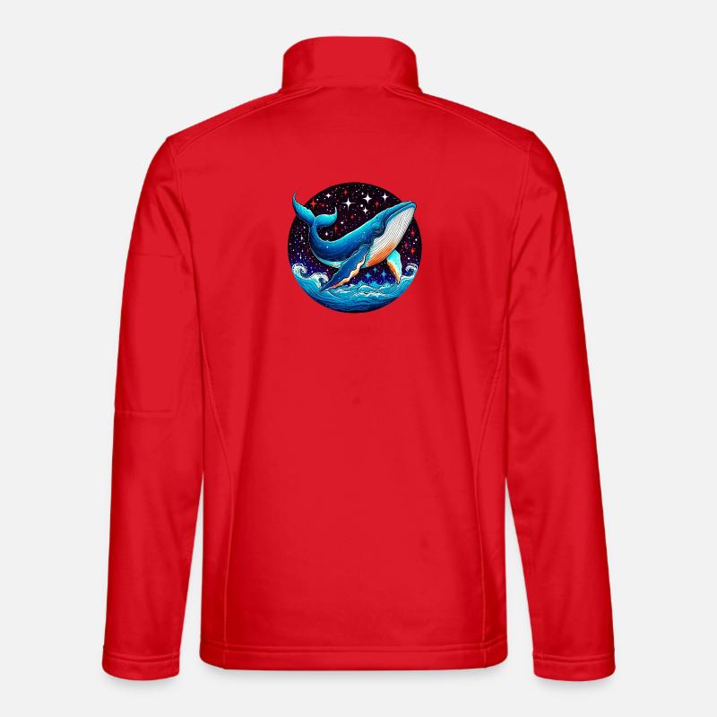 Wal - Unisex Softshelljacke - Rot