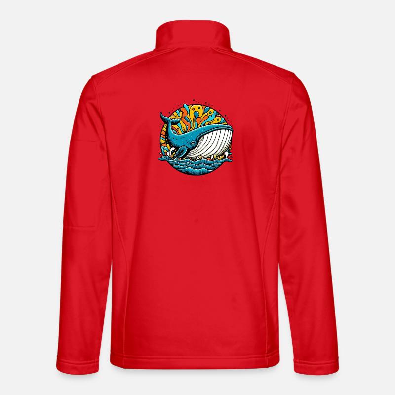Whale Unisex Softshell Jacket