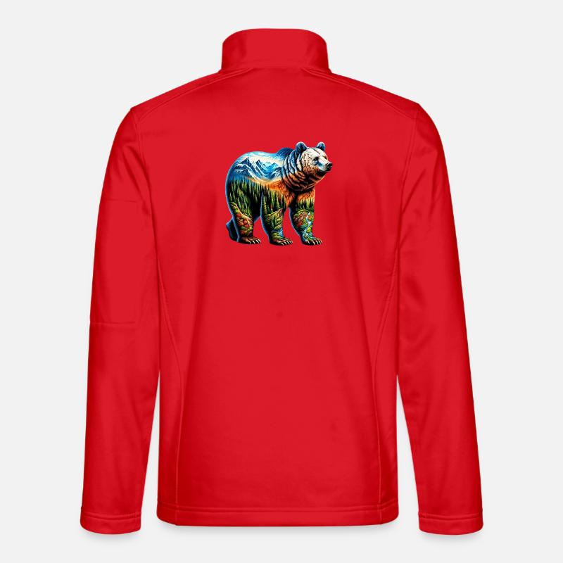 Ours Veste en tissu softshell Unisexe