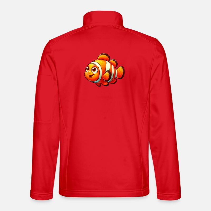 Clownfish - Unisex Softshell Jacket - red