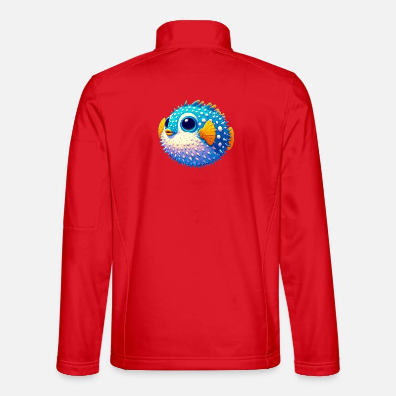 Blowfish - Unisex Softshell Jacket - red