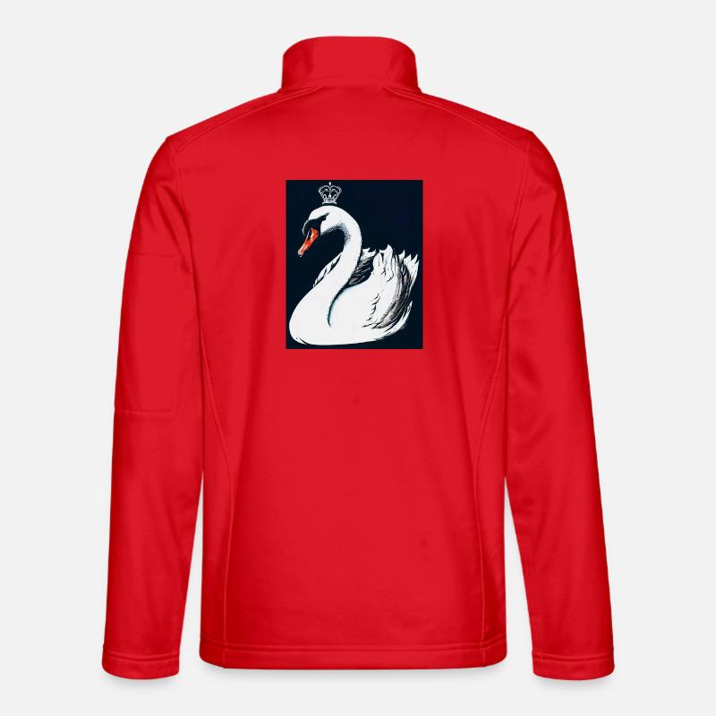 Swan - Unisex Softshell Jacket - red