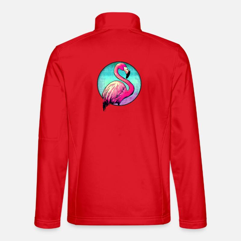 Flamingo - Unisex Softshell Jacket - red