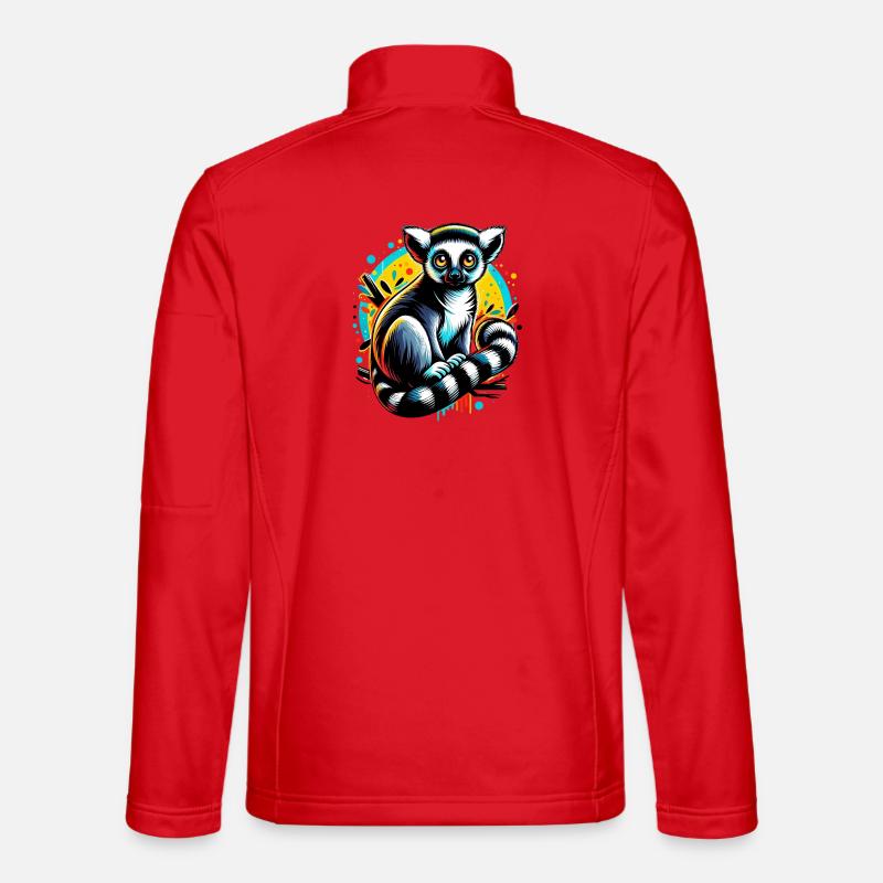 Lemur - Unisex Softshell Jacket - red
